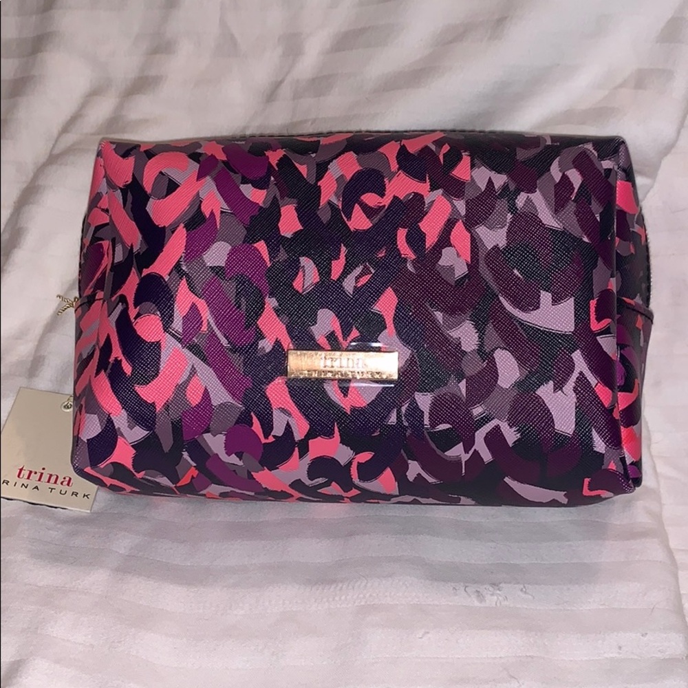 NWT Trina Turk cosmetic bag